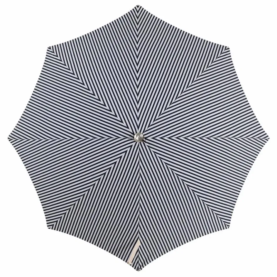 Online Business & Pleasure Co. Parasol frangé Premium | Bleu marine