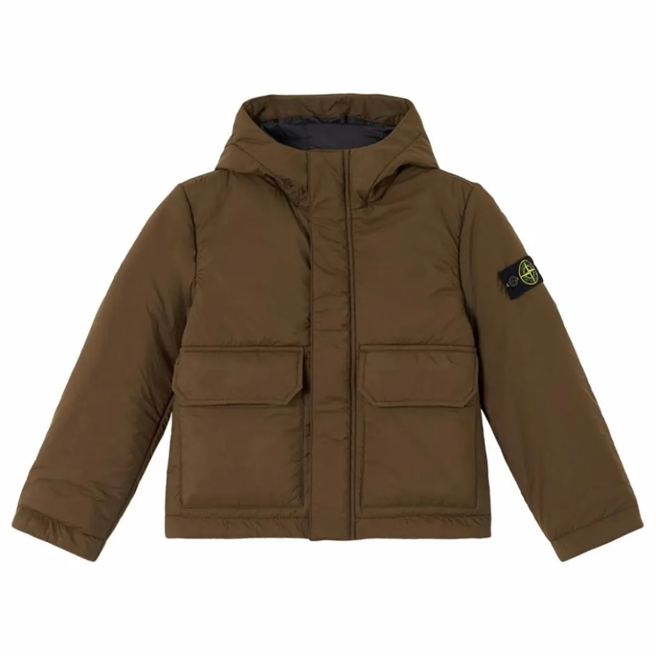 Outlet Parka Courte Logo | Enfant Manteaux, Blousons|Manteaux, Blousons