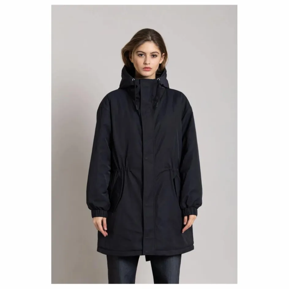 Best Smallable Woman Parka Doublée Zebra Fibres Recyclées | Noir