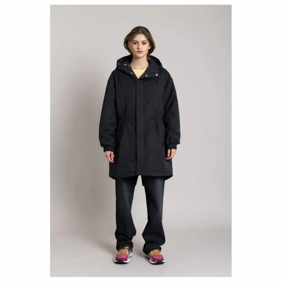 Best Smallable Woman Parka Doublée Zebra Fibres Recyclées | Noir