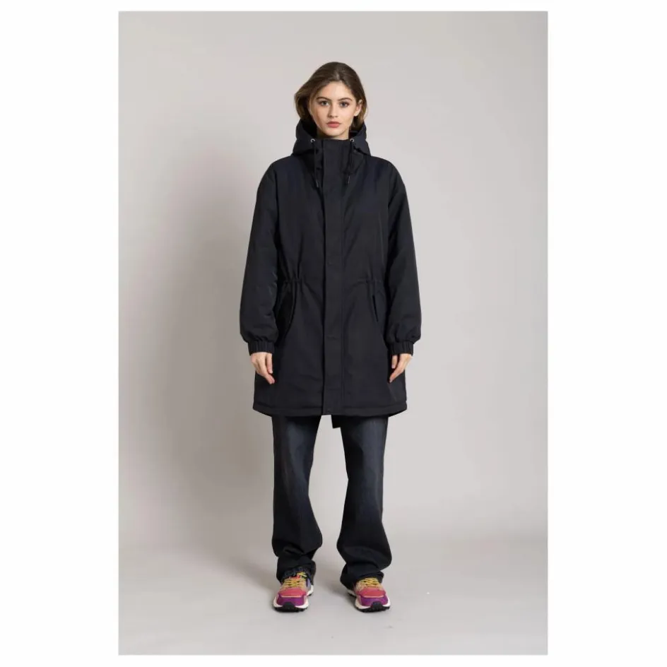 Best Smallable Woman Parka Doublée Zebra Fibres Recyclées | Noir