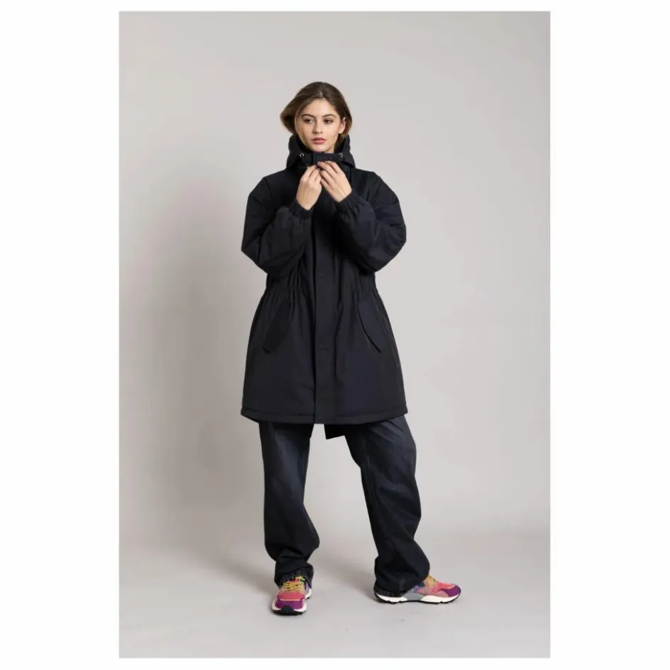 Best Smallable Woman Parka Doublée Zebra Fibres Recyclées | Noir