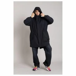 Best Smallable Woman Parka Doublée Zebra Fibres Recyclées | Noir