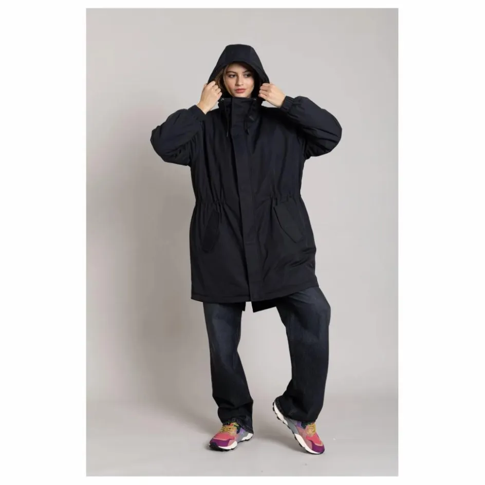 Best Smallable Woman Parka Doublée Zebra Fibres Recyclées | Noir