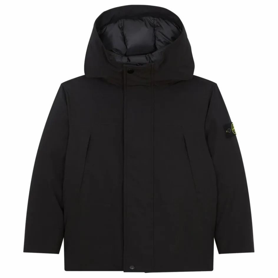 Stone Island Parka Logo ||Enfant Manteaux, Blousons|Manteaux, Vestes