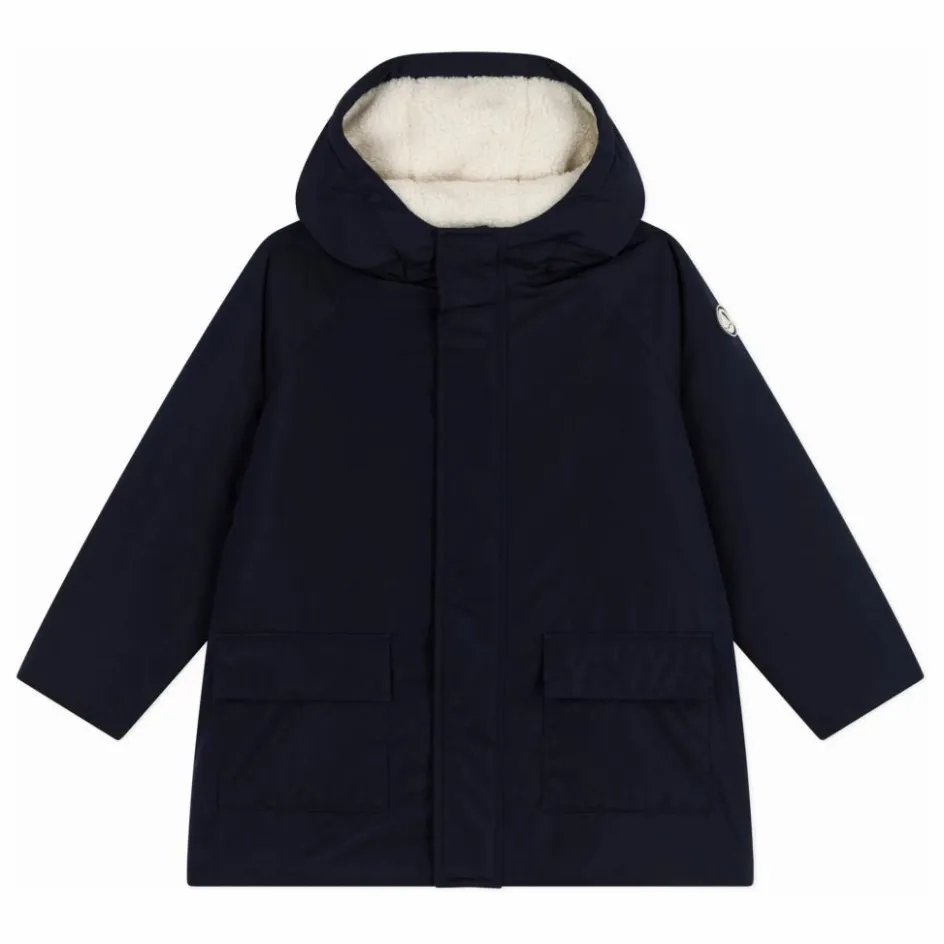 Enfant Petit Bateau Manteaux, Blousons*Parka Mi Longue Unie |