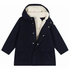 Enfant Petit Bateau Manteaux, Blousons*Parka Mi Longue Unie |