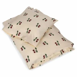 Enfant Konges Sløjd Linge De Lit Enfant*Parure de lit Cherry en coton bio |
