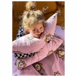 Sale Studio Loco Parure de lit Floral en coton bio | Lilas tLilas