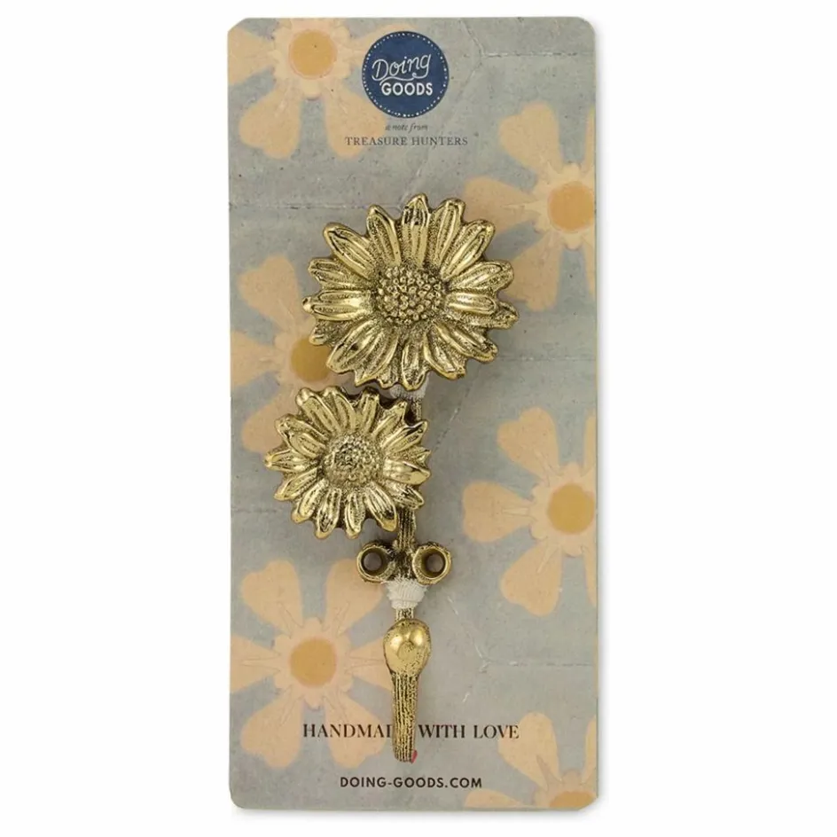 Doing Goods Patère Breezy Double Daisy || Petits Rangements