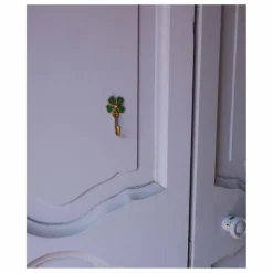 Doing Goods Patère en laiton Lucky Clover || Petits Rangements