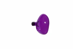 New Petite friture Patère en verre Bubble grande | Violet
