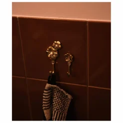 Hot Doing Goods Patère Maisie Flower | Laiton