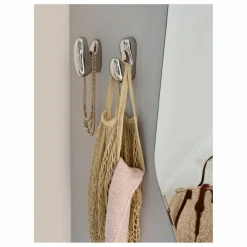 New Broste Copenhagen Patère Roberta | Argenté
