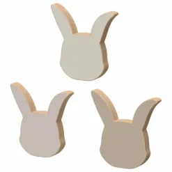 Cam Cam Patères Lapin - Set de 3 ||Enfant Patères|Patères, Paniers Enfant