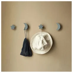 Online Patères Stars & Moons - Lot de 4 | Enfant Patères, Paniers Enfant
