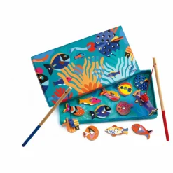 Outlet Djeco Pêche à la ligne magnétique Graphic Multicolore