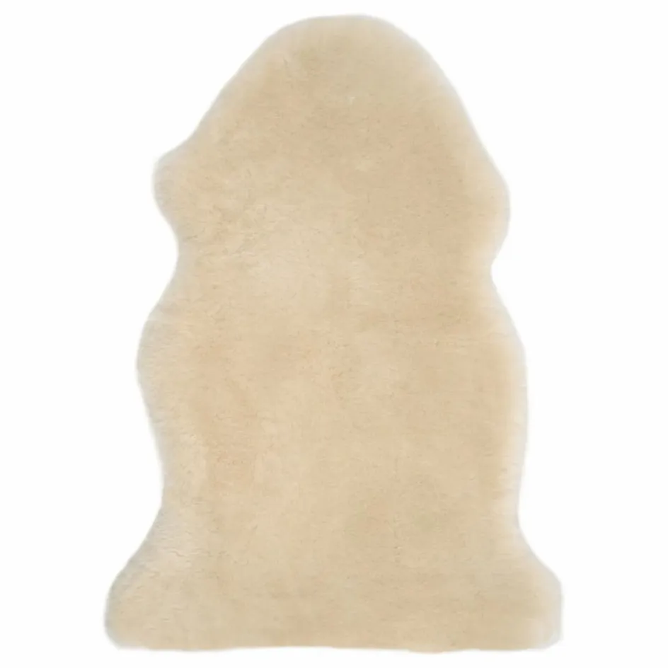 BINIBAMBA Peau de mouton poil court - 98x62 cm ||Enfant Cadeau De Naissance|Tapis Enfant