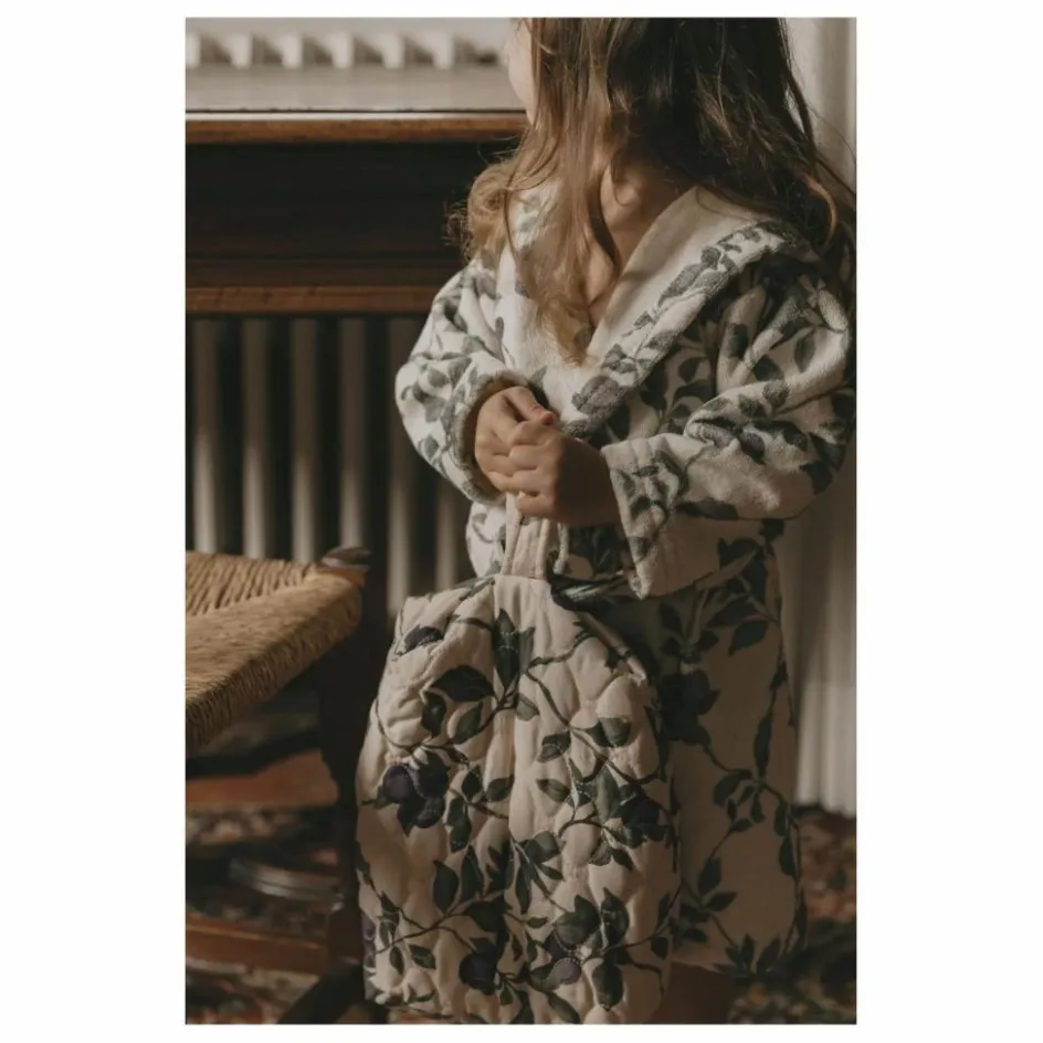 garbo&friends Peignoir Plum ||Enfant Linge De Bain Enfant