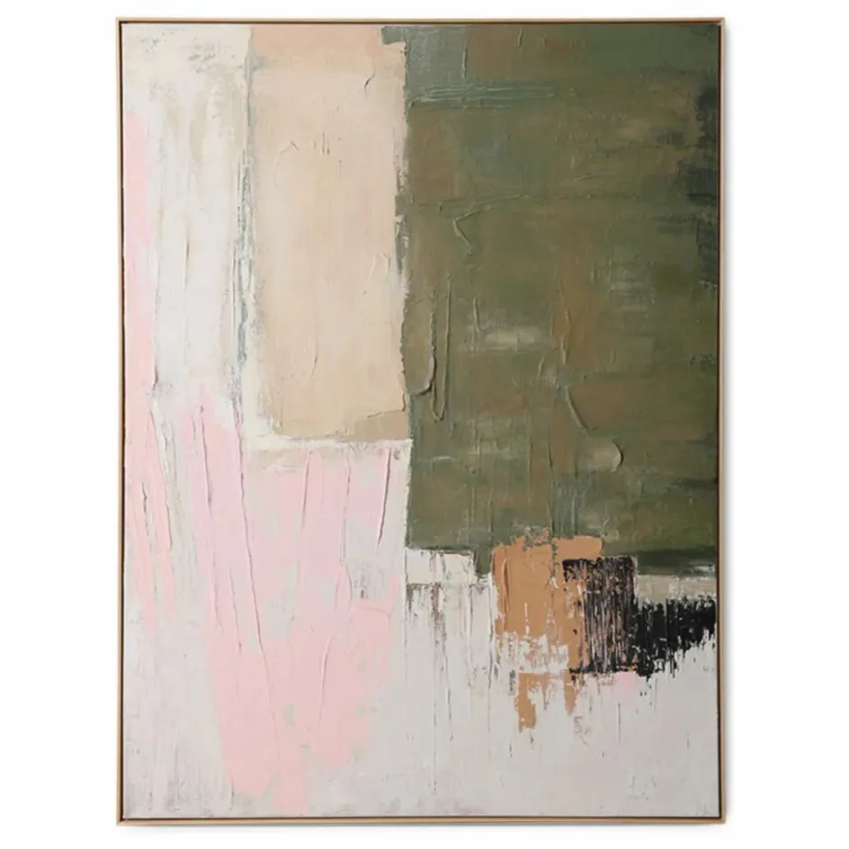 HKliving Déco Murale, Papier Peint*Peinture Abstraite Nomad |