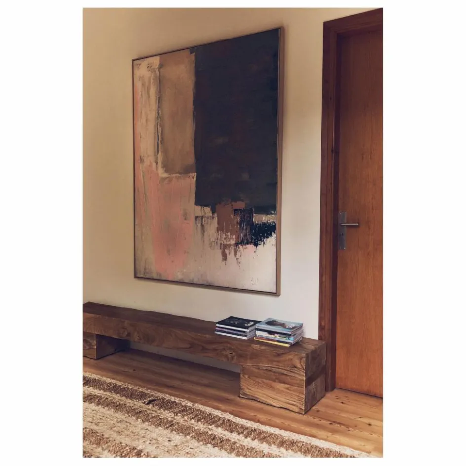 HKliving Déco Murale, Papier Peint*Peinture Abstraite Nomad |