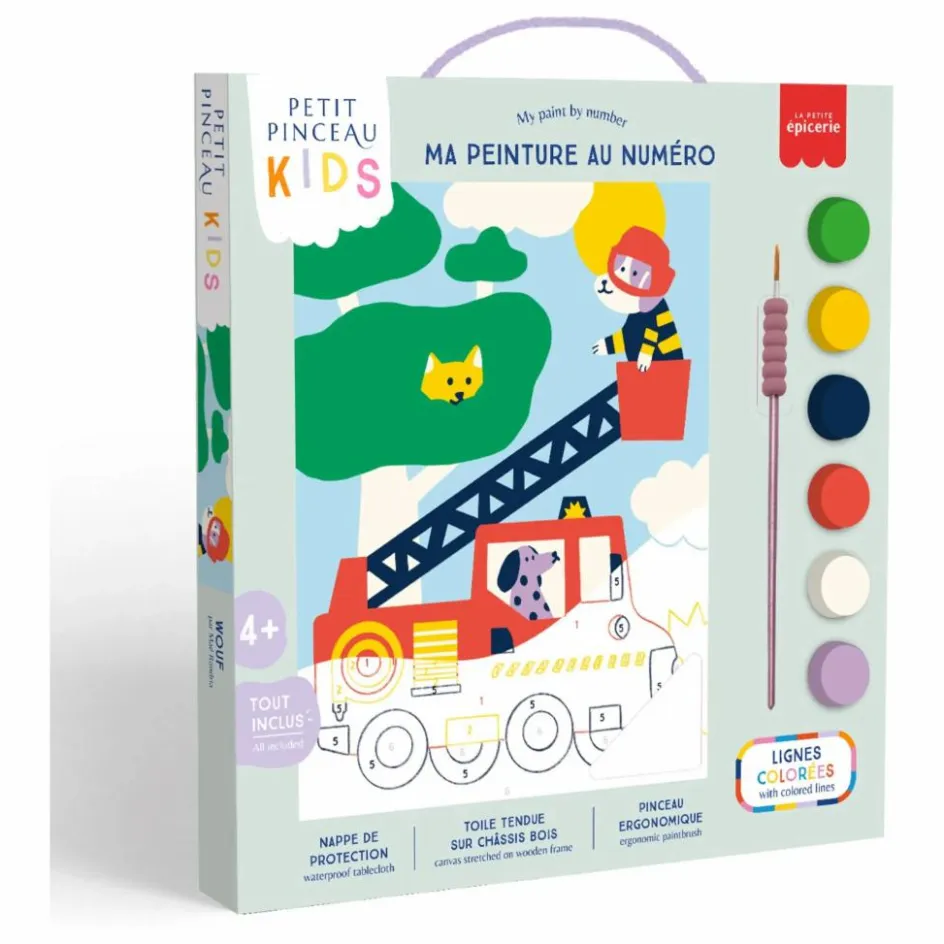 Sale Peinture au numéro enfant - Wouf Loisirs Créatifs