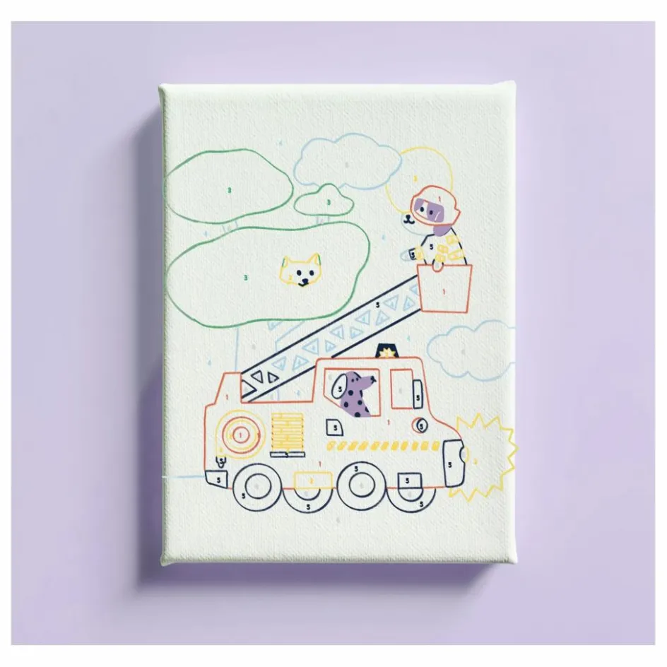 Sale Peinture au numéro enfant - Wouf Loisirs Créatifs