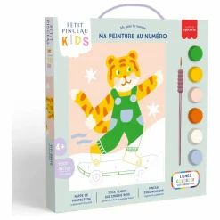La Petite Épicerie Peinture au numéro enfant - Titi Skate| Loisirs Créatifs