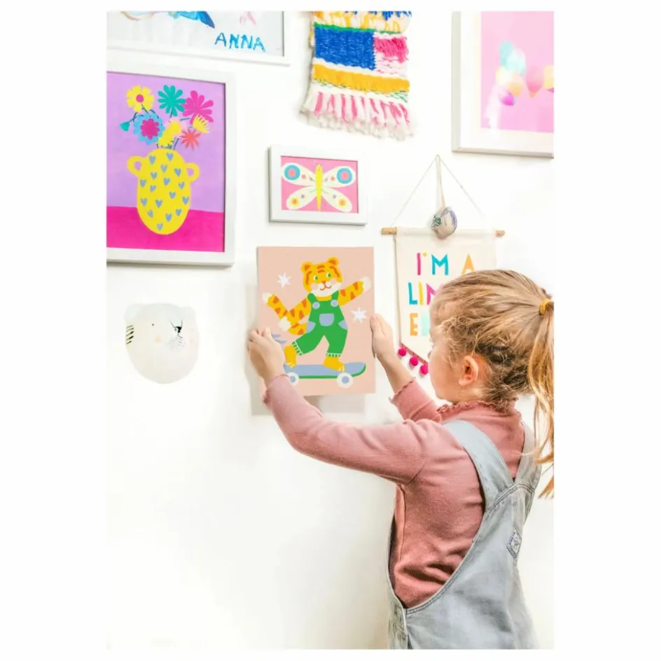 La Petite Épicerie Peinture au numéro enfant - Titi Skate| Loisirs Créatifs