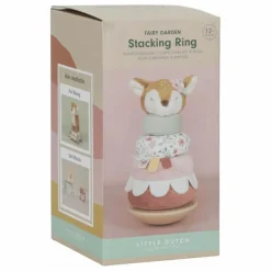 Little Dutch Jouets D'Éveil|Jouets D'Éveil*Peluche à empiler Faon FSC - Fairy Garden |