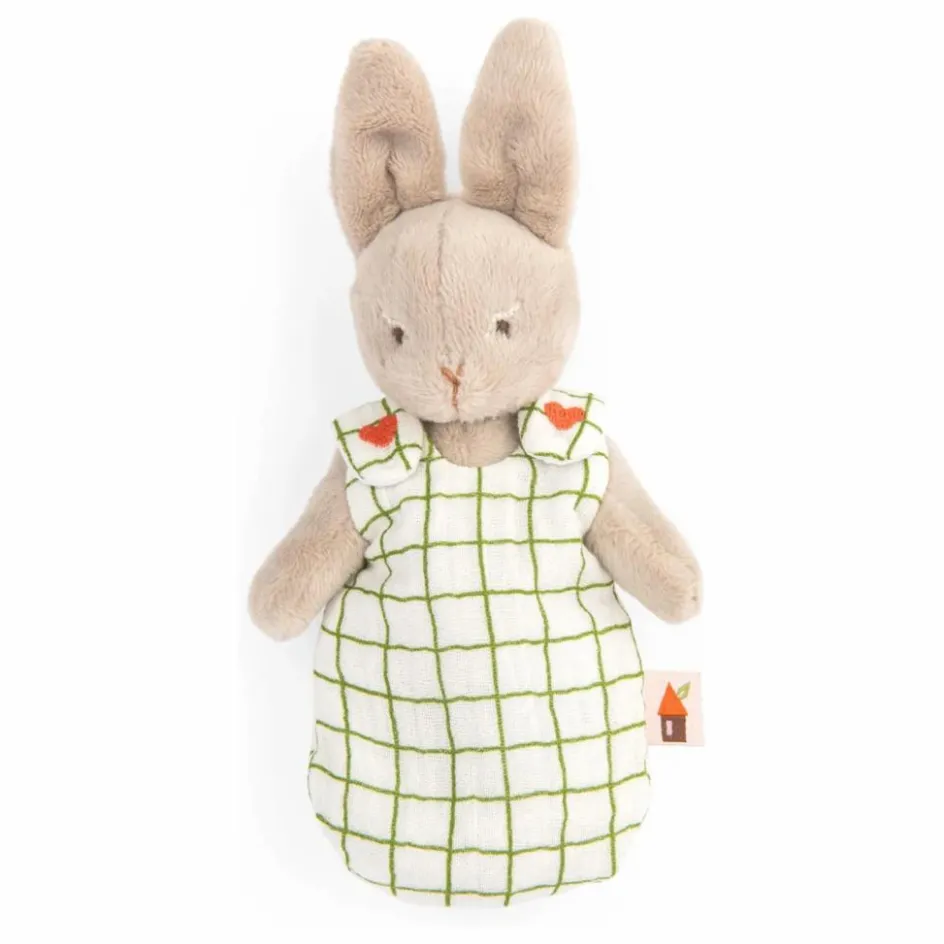 Moulin Roty Doudous, Peluches|Doudous Et Peluches*Peluche Bébé Nine la Lapine avec sa boîte |
