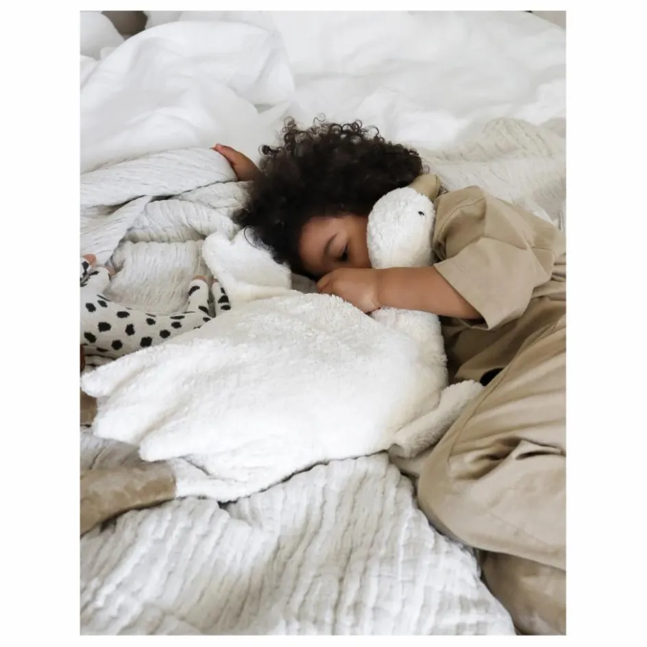 Senger Naturwelt Peluche bouillotte Oie | Blanc