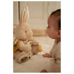 New Little Dutch Peluche d'activité Lapin | Crème