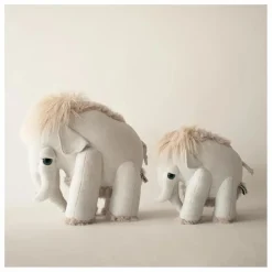 Online Bigstuffed Peluche géante Mammouth 45 cm | Gris clair
