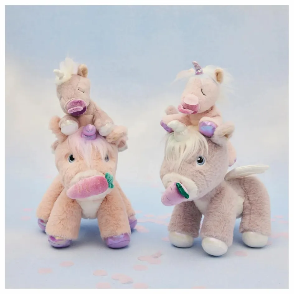 Online Olli Ella Peluche Licorne Sparkle | Rose pâle