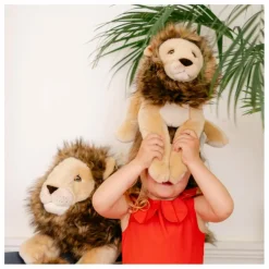 La Pelucherie Peluche Lion Melchior 40 cm || Doudous, Peluches|Doudous Et Peluches