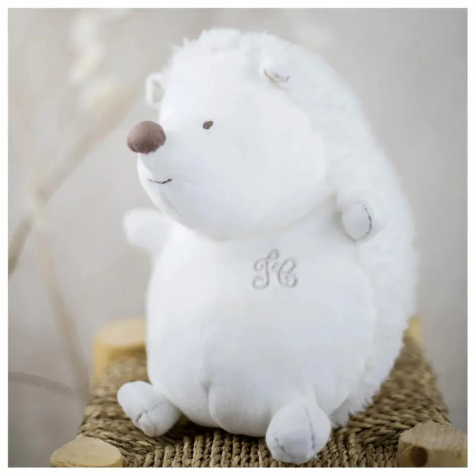Outlet Tartine et Chocolat Peluche Léon le hérisson | Ecru