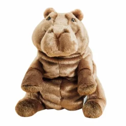 New La Pelucherie Peluche Mon Hippo Edgar | Gris foncé