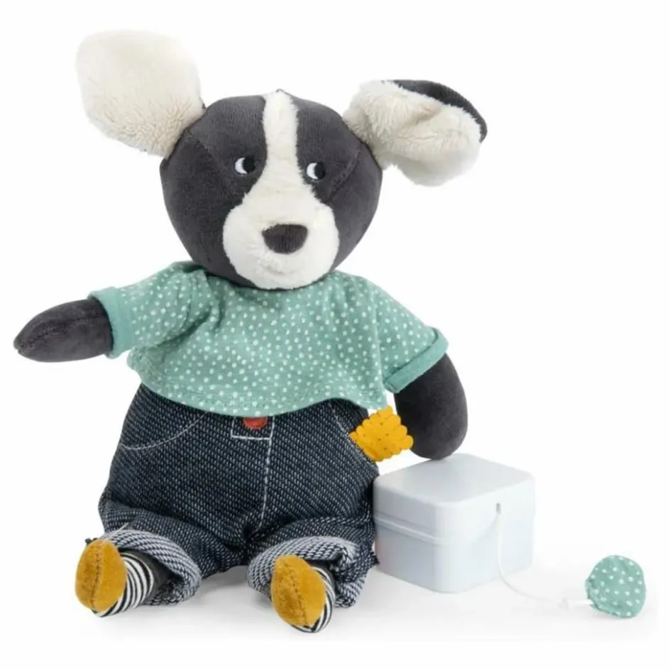 Moulin Roty Doudous, Peluches|Doudous Et Peluches*Peluche musicale Puce