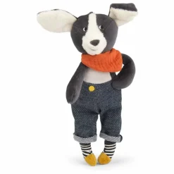Sale Moulin Roty Peluche Puce Gris anthracite