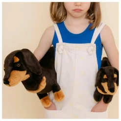 La Pelucherie Doudous, Peluches|Doudous Et Peluches*Peluche Teckel Eugène 40 cm |