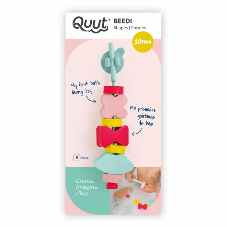 Quut Jouets D'Éveil*Perles à empiler Beedi Formes