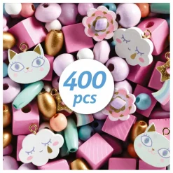 Clearance Perles en bois Arc-en-ciel | Loisirs Créatifs