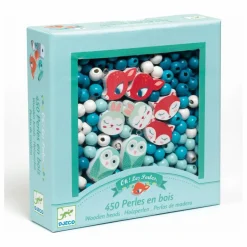 Djeco Perles en bois Petits animaux || Loisirs Créatifs