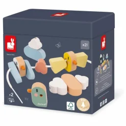 Hot Janod Perles Oiseaux Multicolore