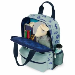 Caramel & Cie Petit Sac à Dos Blue Wild Trip ||Enfant Sacs, Petite Maroquinerie|Accessoires De Mode