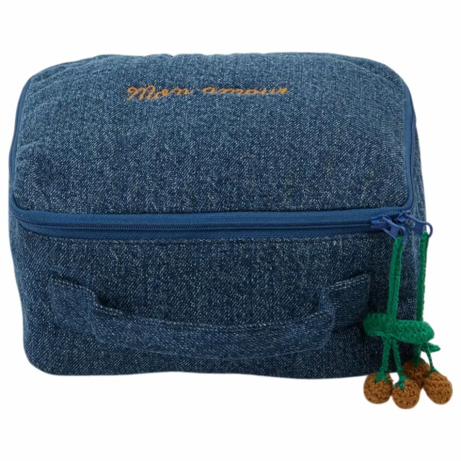 Discount Emile et Ida Petite valise de rangement | Denim