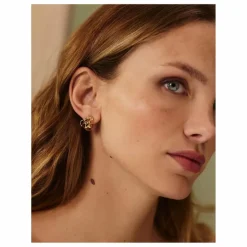 Louise Damas Petites Créoles Nami ||Femme Boucles D'Oreilles