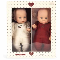Konges Sløjd Petites poupées Bobo et Bobbie| Poupées