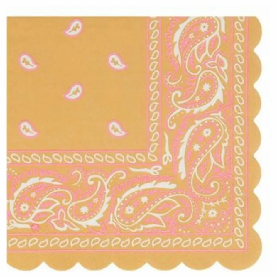 Meri Meri Petites serviettes en papier Western - Set de 16|Enfant Décoration De Fête